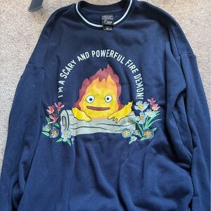Her Universe Howls Moving Castle Crewneck